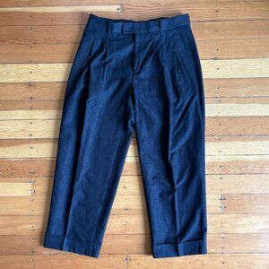 Paul Smith Baggy Wide Leg Pleated Trousers